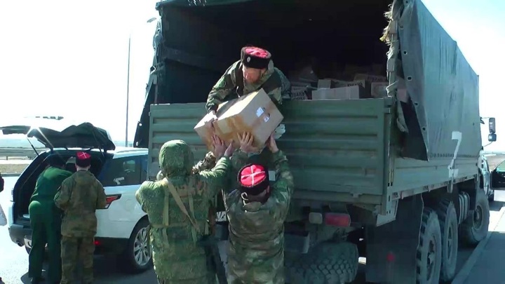Боевые действия и гуманитарная помощь: казаки участвуют в спецоперации в Донбассе