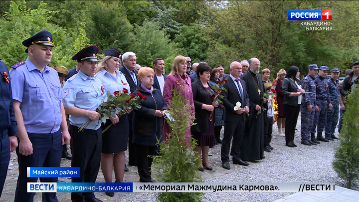 В Майском районе открыли памятник бойцам 392-й грузинской стрелковой дивизии