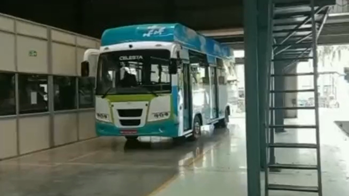 В Индии разработали водородный автобус