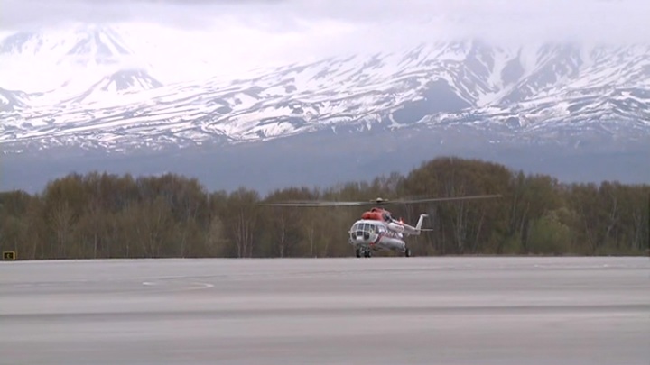 Спасатели не могут добраться до пострадавших на Ключевской Сопке