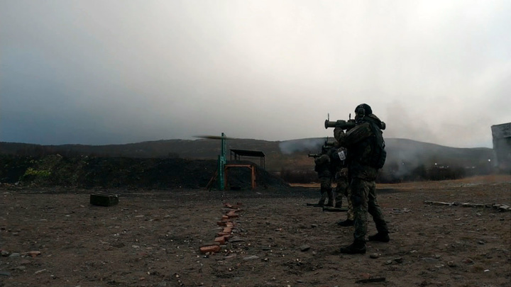 Мобилизованные россияне проходят "обкатку бронетехникой"