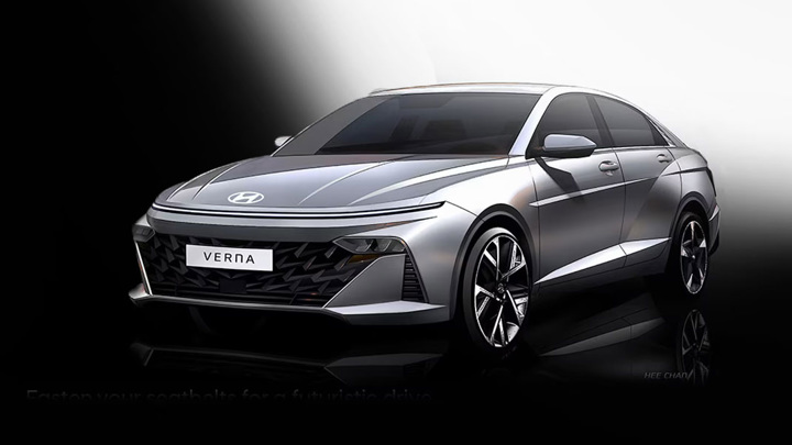 Hyundai представил первое фото нового Solaris