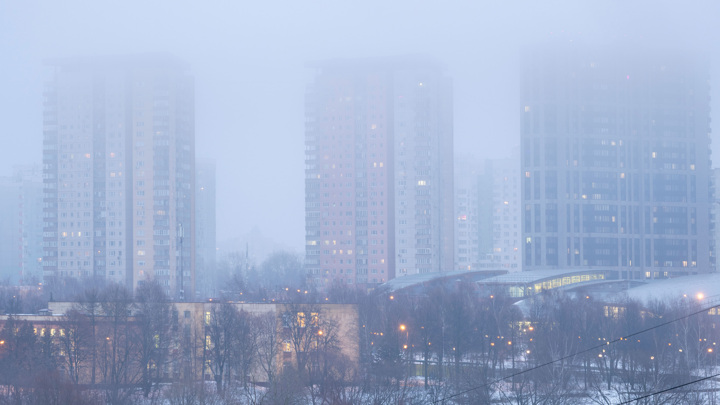 Москву накроет ночной туман