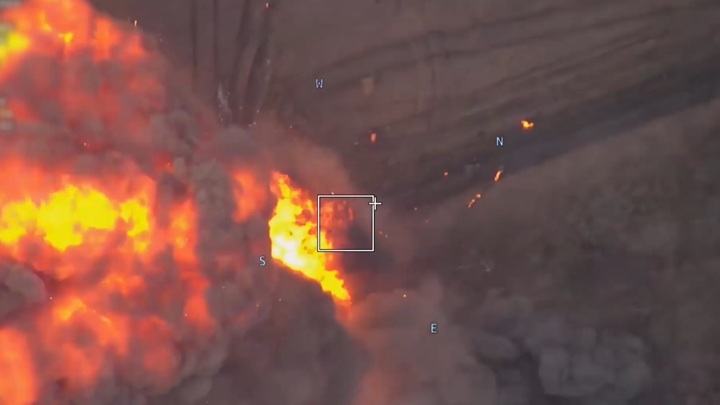 Уничтожение "Ланцетом" чешской РСЗО украинской армии попало на видео