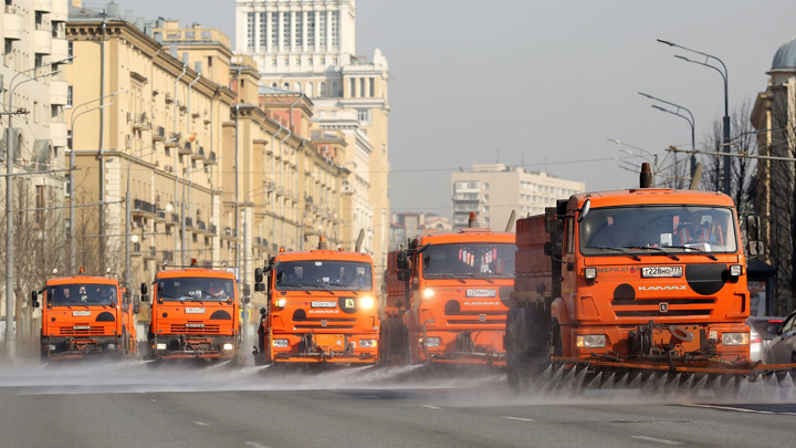 В Москве проведут промывку дорог