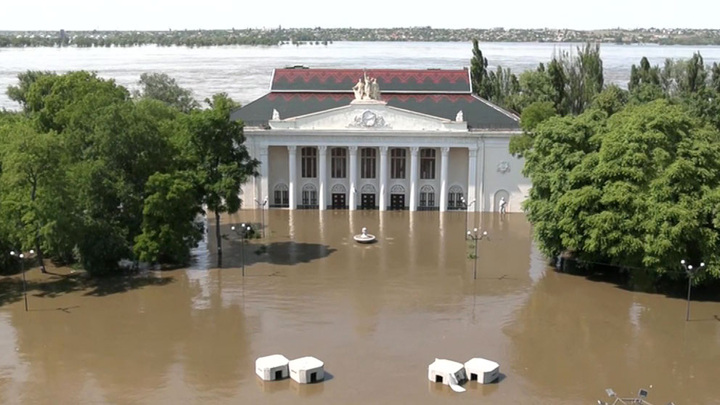 В Херсонской области оценили ущерб от прорыва плотины Каховской ГЭС