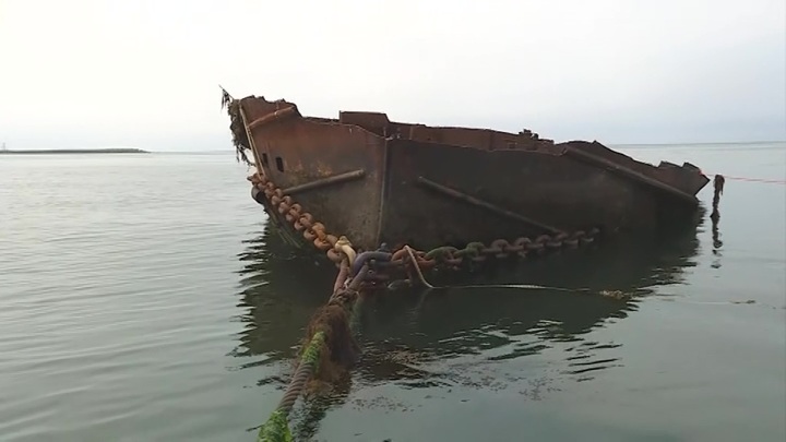 На Сахалине расчищают корабельное кладбище