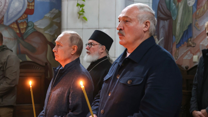 Путин и Лукашенко не забывают колыбель духовности