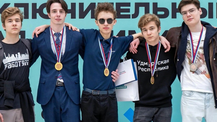 В Москве встретили победителей Международной олимпиады по химии