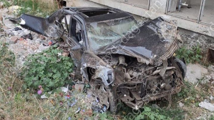 Полицейский погиб в аварии в Махачкале