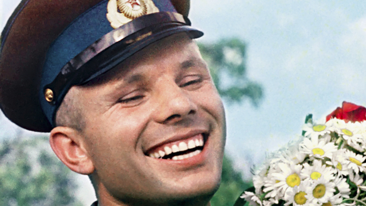 Кадр из док. фильма "Юрий Гагарин. Семь лет одиночества"