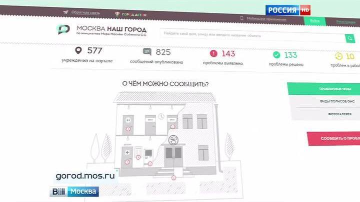 Портал наш город москва карта