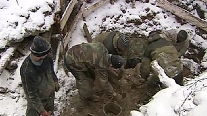 Вести.ru: под вязьмой раскопали советский самолет времен вой.